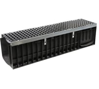 Лоток водоотводный пластиковый AQUADRENAG ЛВП PROTECT DN200 H305 D400 комплект 20264304