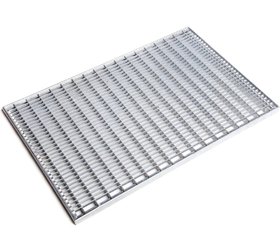 Прессованный решетчатый настил AQUADRENAG 33x11/20x2 Zn 390x590 мм Р39920112