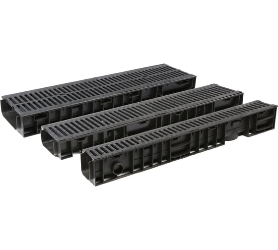 Решетка чугунная щелевая AQUADRENAG РЧЩ Standart DN200 C250 (500x236) 2023723