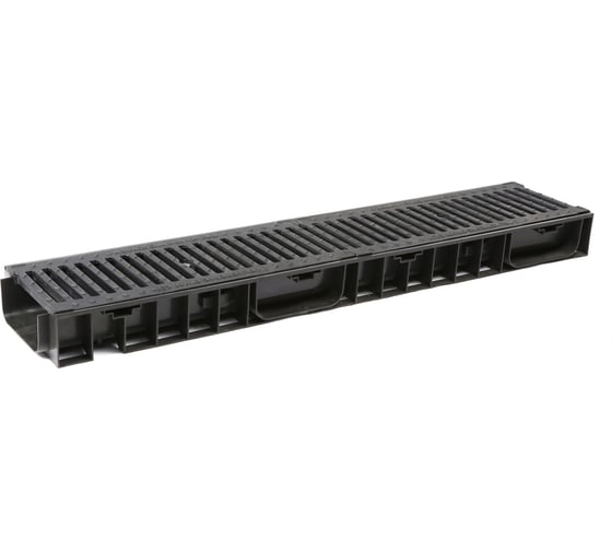 Решетка чугунная щелевая AQUADRENAG РЧЩ Standart DN150 C250 (500x186) 1518621