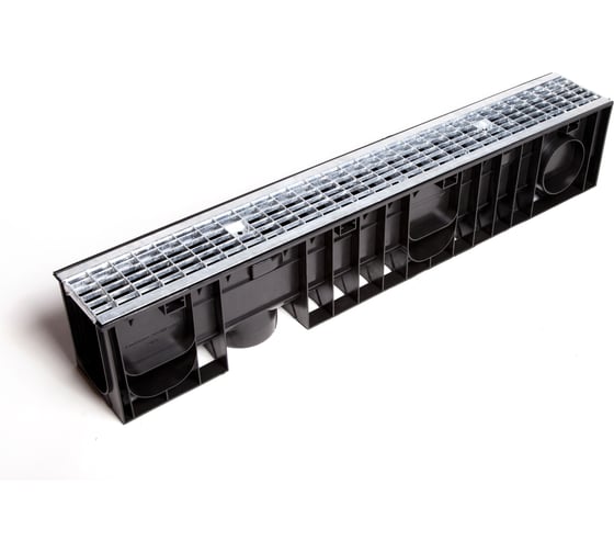Решетка сварная оцинкованная AQUADRENAG РСО Standart DN100 В125 1013520Zn