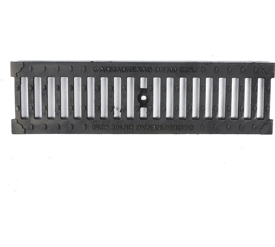 Решетка чугунная щелевая AQUADRENAG РЧЩ Standart DN100 С250 1013515