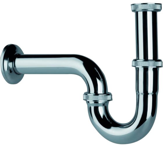 Сифон для умывальника PLASTBRNO 5/4", круглая труба, латунь EMCR002 1