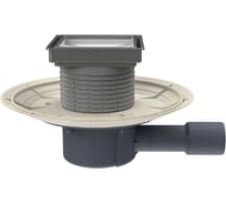 Трап сухим сифоном HL "Primus blue", с надставным элементом 3020 с горизонтальным выпуском DN40/50  510Prblue-3020