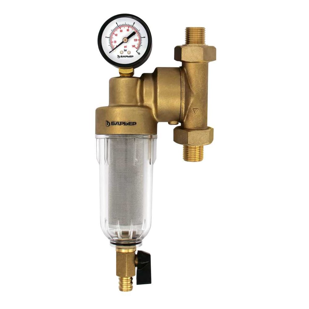 Фильтр механической очистки Барьер ПРОТЕКТ универсальный, 1/2", ХВ ...