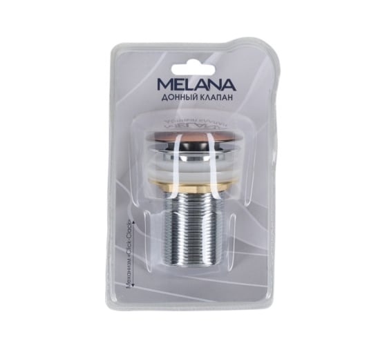 Донный клапан MELANA без перелива, бронза 330303BR