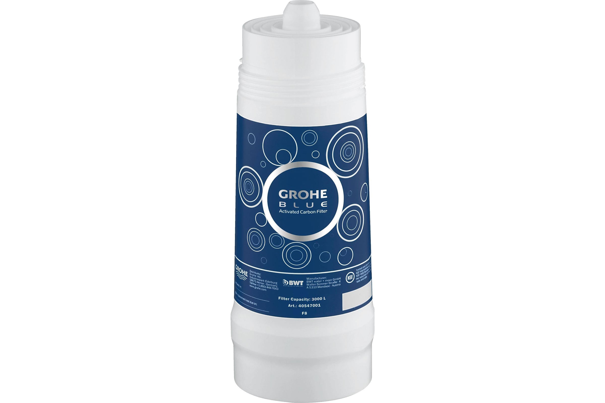 Grohe Фильтр на основе активированного угля Grohe Blue 40547001 — купить в Алматы