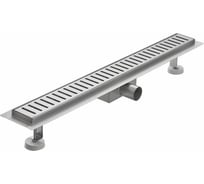 Линейный трап для душа Millennium из нержавеющей стали, с сухим гидрозатвором, 60 см TLN1006