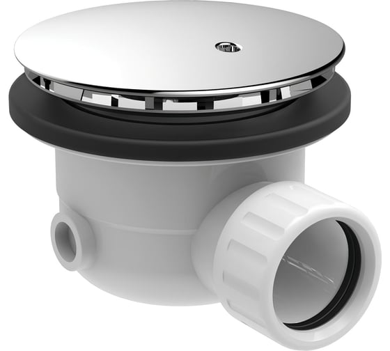 Сифон для поддона Ideal Standard 1 1/2"x90 пер/тр 45гр, 40/50, хром J3417AA 025-1483