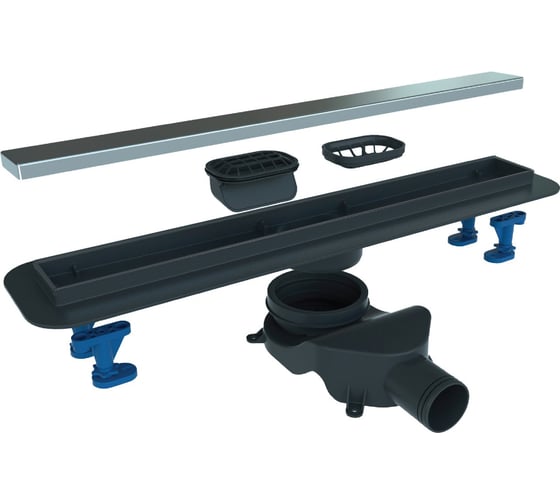 Душевой лоток BelBagno LUCE 80 см, BB-LD-LUCE-80-CR 1