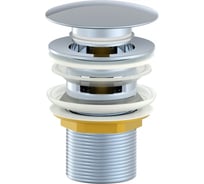 Донный клапан для раковины с переливом Wonzon & Woghand хром WW-88SS01-CR