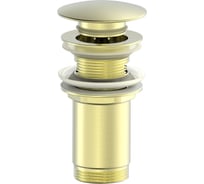 Донный клапан для раковины Wonzon & Woghand брашированное золото WW-88SS09-BG