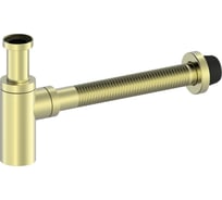 Сифон для раковины Wonzon & Woghand брашированное золото WW-88SS101-BG