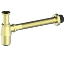 Сифон для раковины Wonzon & Woghand брашированное золото WW-88SS102-BG