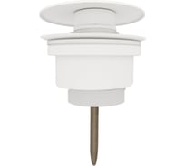 Донный клапан с переливом Teymi Lina для раковины, белый матовый T140113 ЦБ-00270254