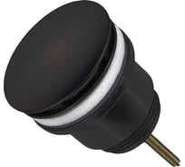 Донный клапан с переливом Teymi Lina для раковины, черный матовый T140114 ЦБ-00270263