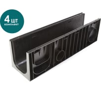 Лоток пластиковый AQUADRENAG Standart DN200 h-280, 4шт. 202602804