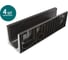 Лоток пластиковый AQUADRENAG Standart DN200 h-280, 4шт. 202602804 1