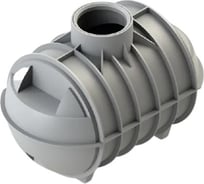 Септик с крышкой ASPLAST С2000 С EL-25P-CAUN-C2000L-BL-1
