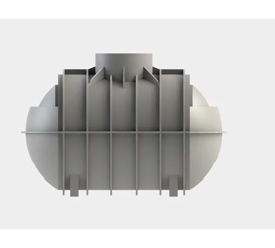 Септик с крышкой ASPLAST С2000 С EL-25P-CAUN-C2000L-BL-1