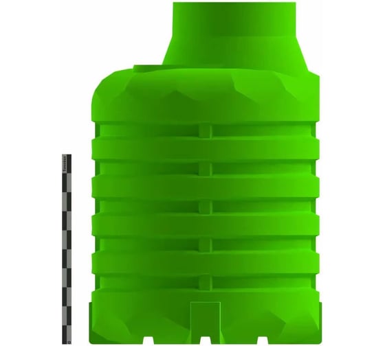 Септик с крышкой ASPLAST Димакс D-26P01-KS1-1800L-G-1