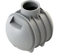 Септик с крышкой ASPLAST С1400 С EL-25P-CAUN-C1400L-BL-1
