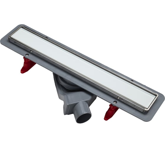 Душевой лоток Point Деметра стекло белое 450 PN50545GLW