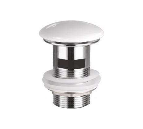 Донный клапан с керамической накладкой Ceramicanova, с переливом CN2000x