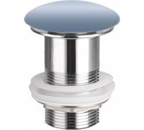 Донный клапан с керамической накладкой Ceramicanova цвет голубой матовый CN2000ML