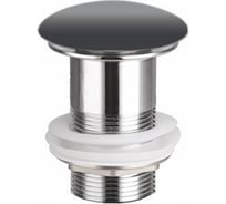 Донный клапан с керамической накладкой Ceramicanova цвет темный антрацит матовый CN2000MDH