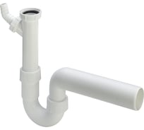 Сифон трубный без выпуска VIEGA 40, выход на 50, P-образный с носиком _7985.10_ 102838