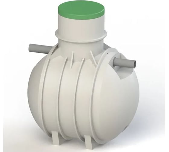 Золотарь ASPLAST 1400 с крышкой С EL-25P-CAUN-C1400L-BL-Z1 1