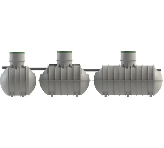 Золотарь ASPLAST 2000 с крышкой С EL-25P-CAUN-C2000L-BL-Z1