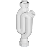 Сифон без выпуска McAlpine ф32-40, трубный, S-образный 5342