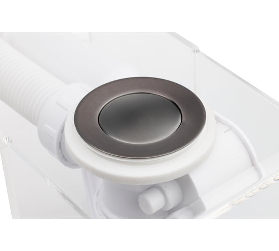 Слив-перелив п/автомат VEGA 120см, серый V55R 120G Э МК