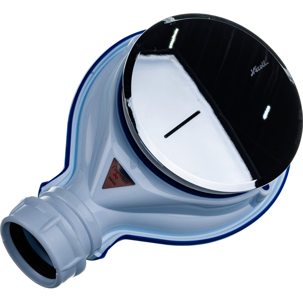 Сифон для душевого поддона Nicoll с сухим магнитным затвором, D90, слив ...