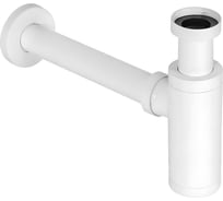 Сифон для раковины VEGA белый глянцевый V1006L-GW