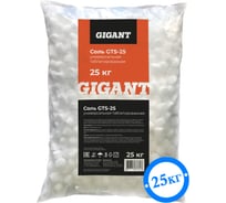 Универсальная таблетированная соль Gigant мешок 25 кг GTS-25