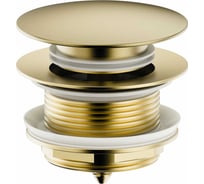 Донный клапан для ванны Wonzon & Woghand, брашированное золото WW-SS105-BG