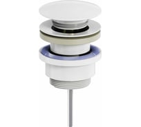 Донный клапан для раковины Wonzon & Woghand белый матовый WW-SS07-MW