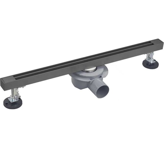 Душевой трап Wonzon & Woghand 60 см, темный графит WW-65406T-GM