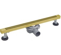 Душевой трап Wonzon & Woghand 60 см, брашированное золото WW-65406T-BG