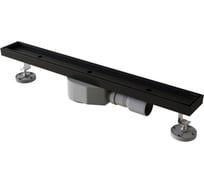 Душевой трап RGW SDR-08B-100 прямой 1000 Черный O 50 мм сифон + ножки, под плитку 21210810-014