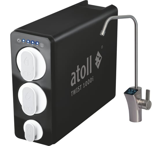 Прямоточная система обратного осмоса Atoll TWIST 1000i ATEFDR124 1