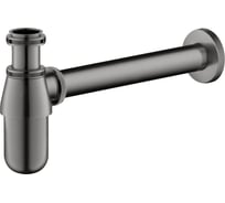 Сифон Aquatek AQ6014BGM, шлиф. черный хром 00000139746