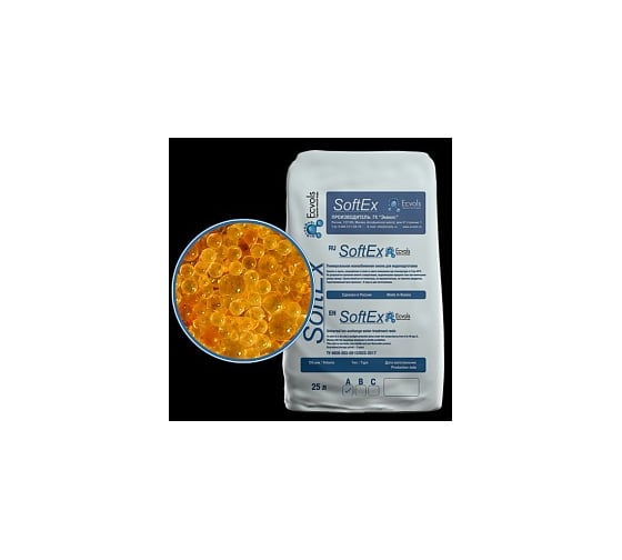 Ионообменная смола микс Ecvols SoftEx A 5 л 00.00006152