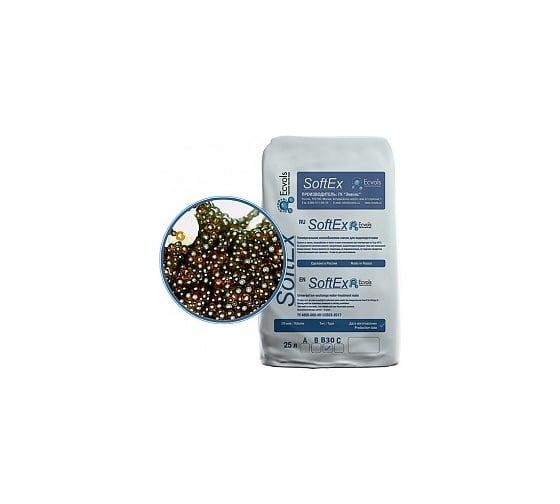 Ионообменная смола микс Ecvols SoftEx B30 5 л 00.00011077