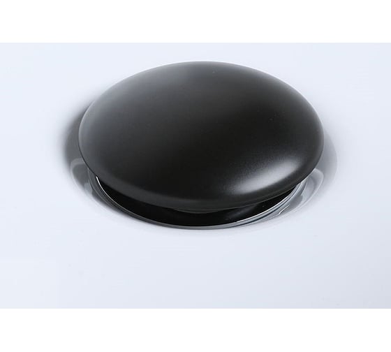 Донный клапан для раковины WeltWasser WW PP MT-BL черный матовый 10000003732