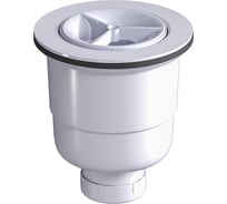 Сифон для поддонов RGW S-20 вертикальный слив, комбинированный затвор O 90 мм к поддону ST 44242000-01