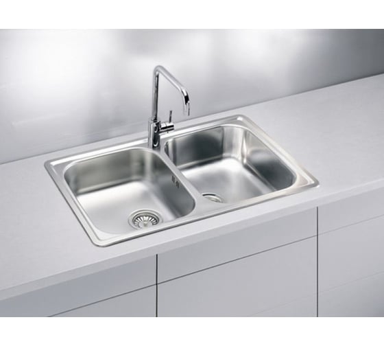 Двойной сифон с переливом ALVEUS 2XSP 114-PP-114 1130555